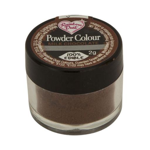 Rainbow Powder Colour - Milk Chocolate 2g