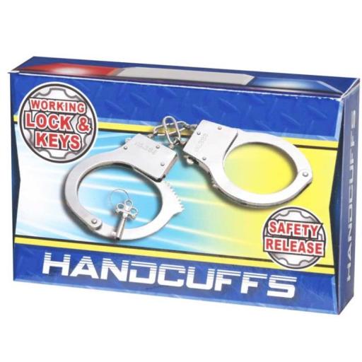 Metal Quality Handcuffs With Key Safety Lock