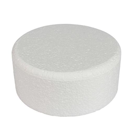Bevelled Cake Dummy - Round - 4'' x 3'' high