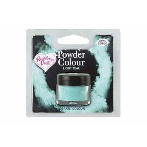 Light Teal Powder Colour - Rainbow Dust 4g