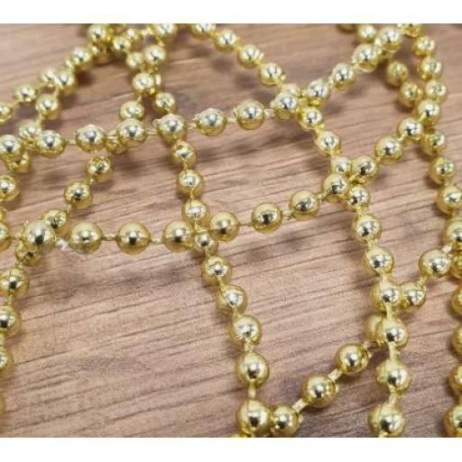 Gold Pearls Ribbon 5 Mm x 1M