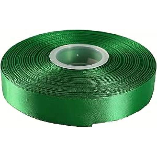 Emerald  Green Satin  Ribbon  23Mm  X1 Meter