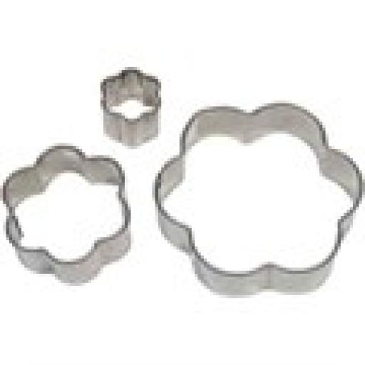 PME Flower Cutter Set of 3