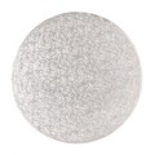12 Inch Round 12mm Cake Drum - Silver