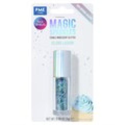 Magic Sparkles, Edible Iridescent Glitter – Island Lagoon (3g)