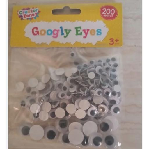 Googly Eyes 200 Pk