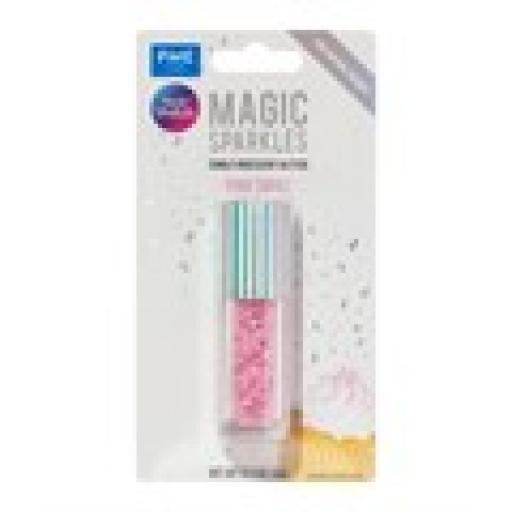 Magic Sparkles, Edible Iridescent Glitter – Pink Topaz (3g)
