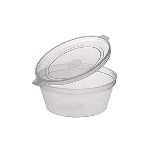 1oz Hinged Sauce Cup 50pk