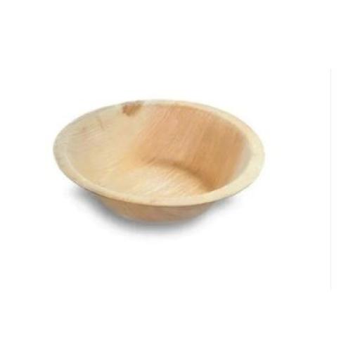 5" (12 cm) Round Palm Leaf Dessert Bowls 25 Pk