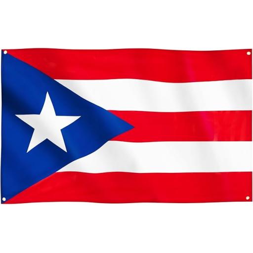 Puerto Rico Flag 5ftx3ft