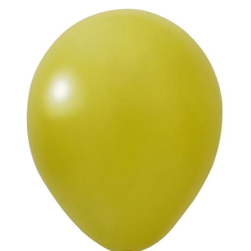 Olive Latex Balloon - 12 inch - 100pc