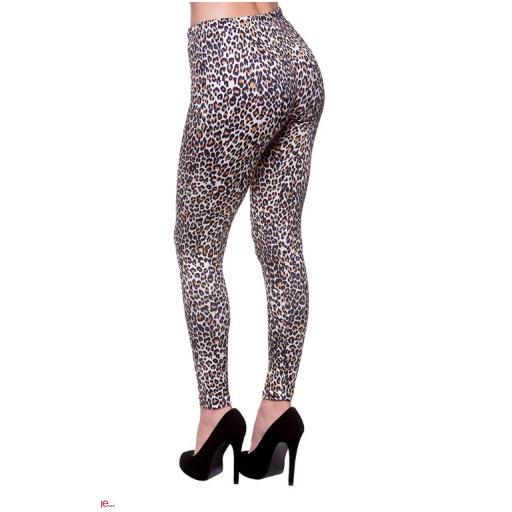 80's Leopard Leggings Size XS/S