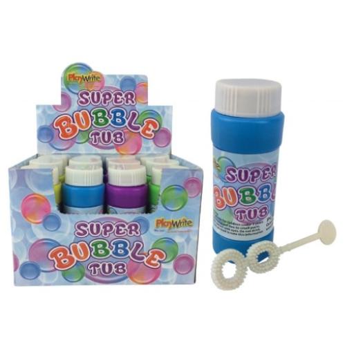 Super Bubble Tubs 50ml  Box of 12pcs