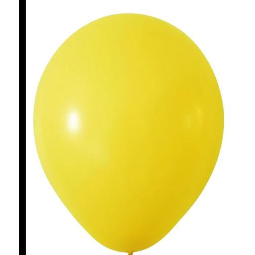 Yellow Latex Balloon - 12 inch - Pk 100