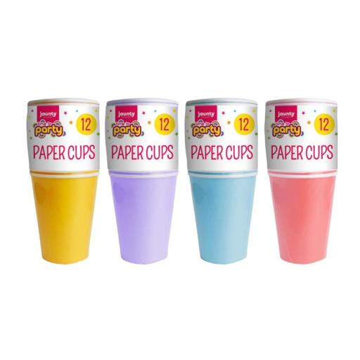 Colourful Cups 12PK