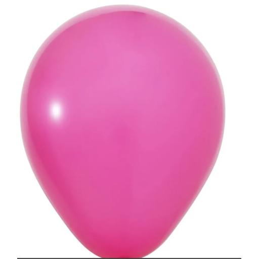 Fucshia Latex Balloon - 12 inch - 100pc