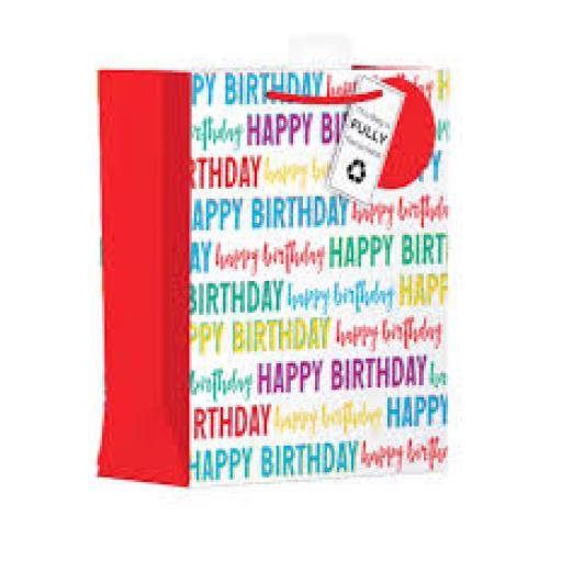 Medium Gift Bag Happy Birthday