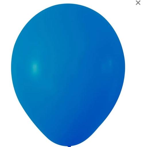 Blue Latex Balloon - 12 inch - Pk 100
