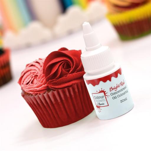 Colour Splash Classic - Oil Colour Bright Red 30ml