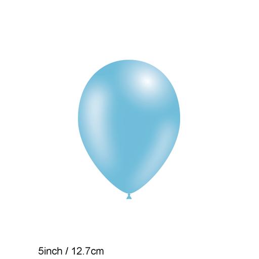 Pro 5inch Fashion Solid No.25 Lt Blue x100pcs
