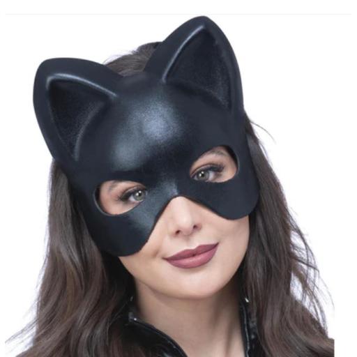 Black Cat Eyemask on Elastic