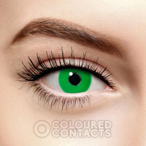 UV Green  One Day Fancy Lenses
