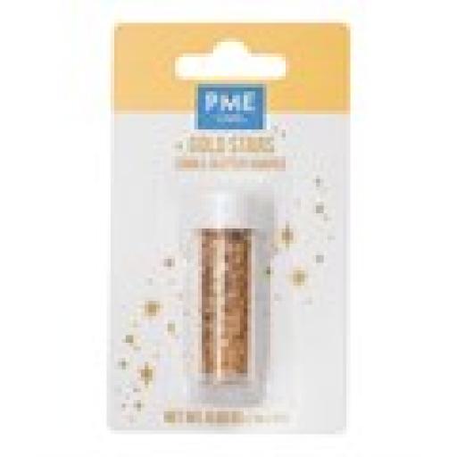 Edible Glitter Gold Star Shapes (1g / 0.03oz)