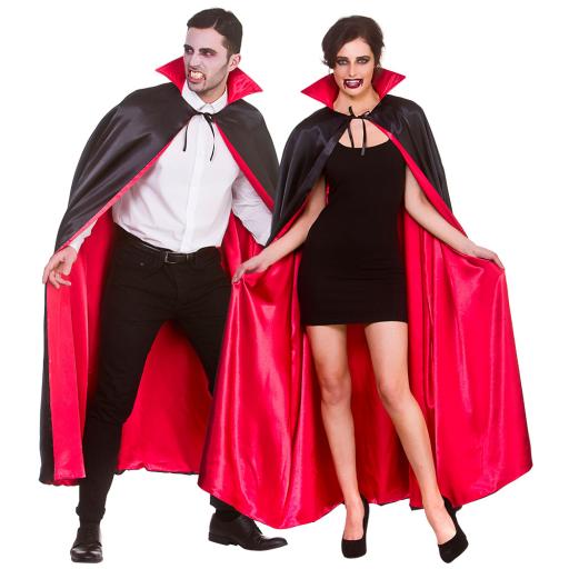 SuperDeluxe Satin Vampire Cape  140CM