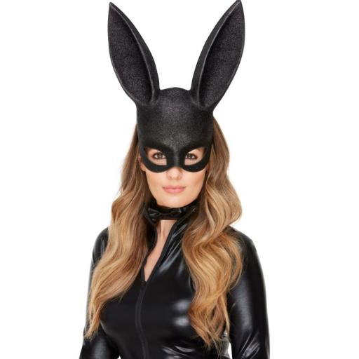 Fever Bunny Instant Kit, Black with Mask & Collar