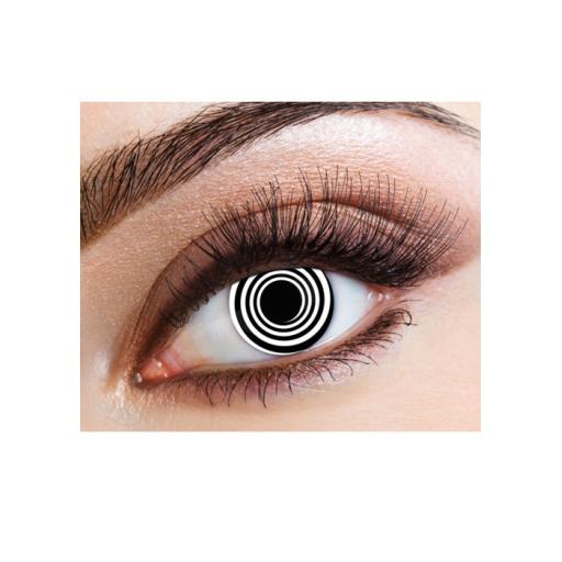 Black Spiral One Day Fancy Lenses