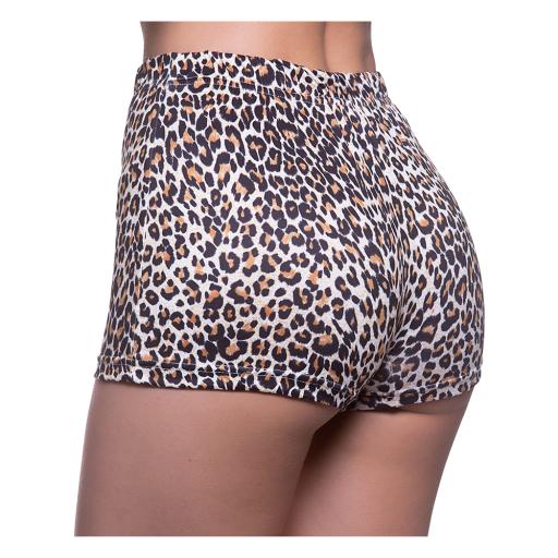 Hot Pants - Leopard Size Medium