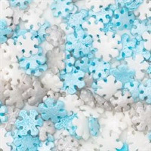 Christmas Snowflake Sprinkle Charms (25g / 0.9oz)