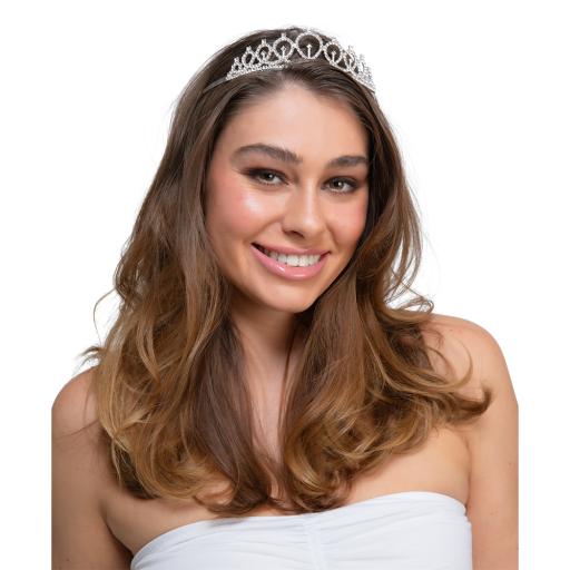 Deluxe Diamante Tiara