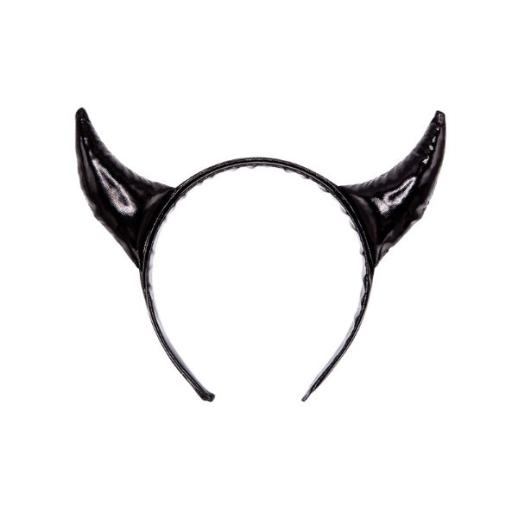 Quality PVC Devil Horns 2025 Black 14+
