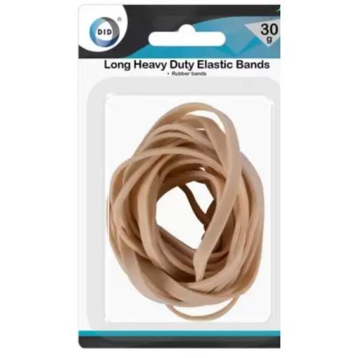 DID 30g Long Heavy Duty Elastic Bands