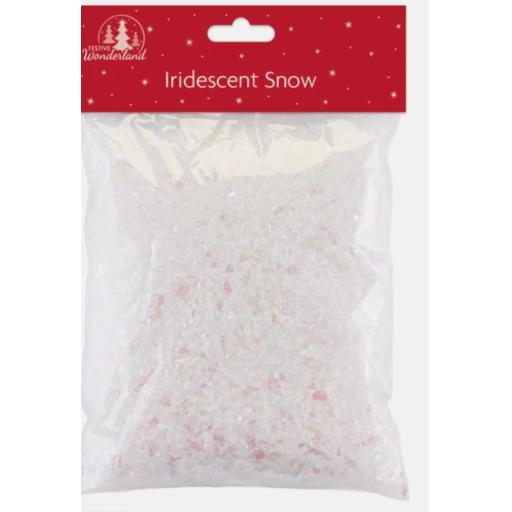 Iridescent Snow - Glitter Snow flakes 80g