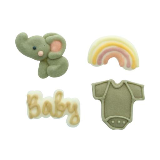 Culpitt Baby Pipings Green-12 Piece