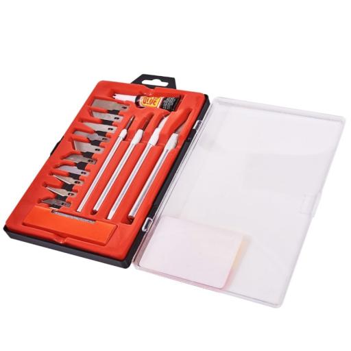 17 Piece hobby knife kit