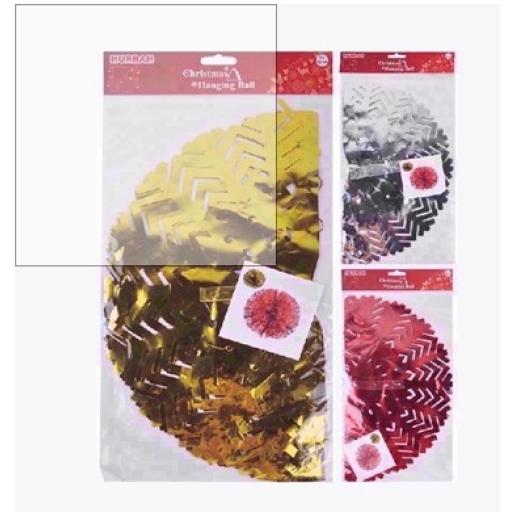 Foil Ball Hanging 32 Cm