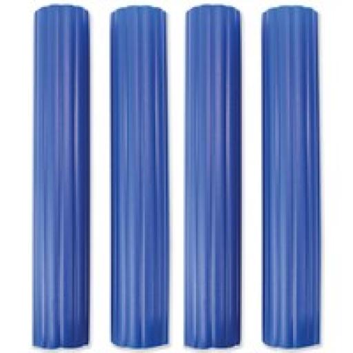 Plastic Hollow Pillars Pk/4 (152mmm / 6”) Blue
