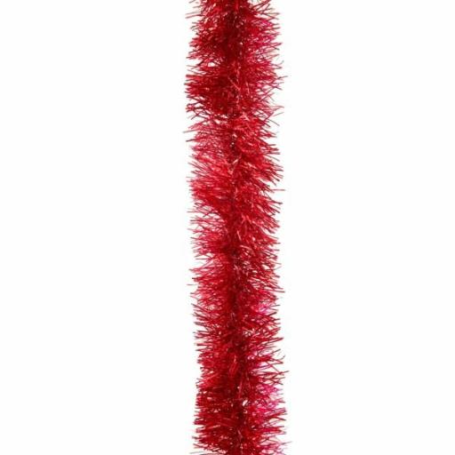 Red Tinsel Garland 1.8 M