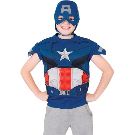 Rubie's Official Captain America Dress-Up Set 3-6 Years