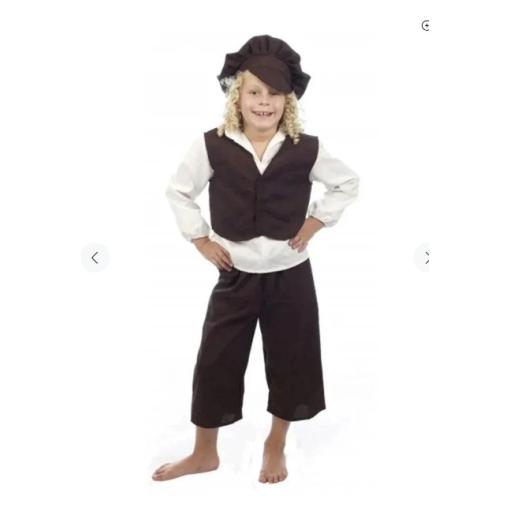 Child Victorian Boy Size Small