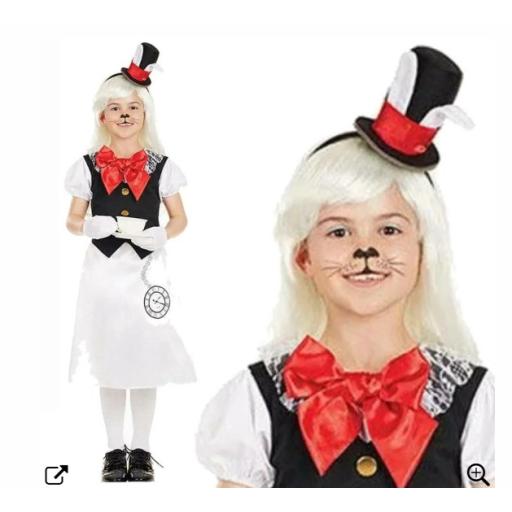 Miss Rabbit Fancy Dress Costume for Girls Size Lrge