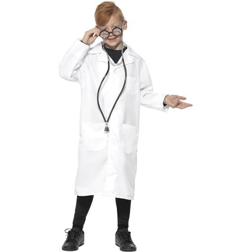 Doctor/Scientist Costume White Large