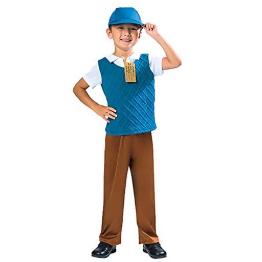 1940s evacuee costume boys Size 9-10 Years