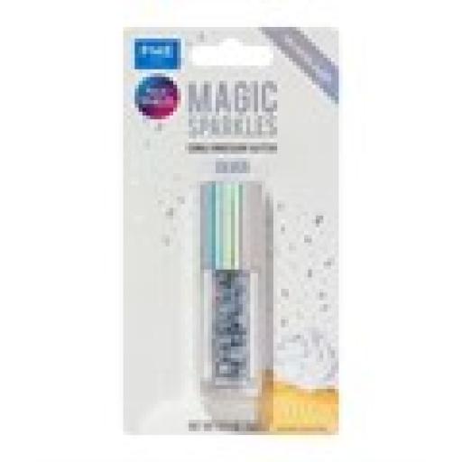 Magic Sparkles, Edible Iridescent Glitter – Silver (3g)
