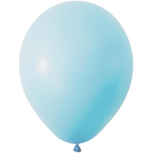 20 Blue Macaron Latex Balloon 12 inch