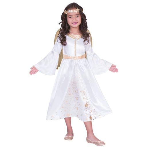 Angel Girls Christmas Fancy Dress Costume 2-3 Years