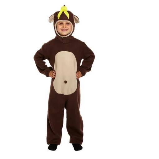 Monkey Child Costume Size 4-6 Years